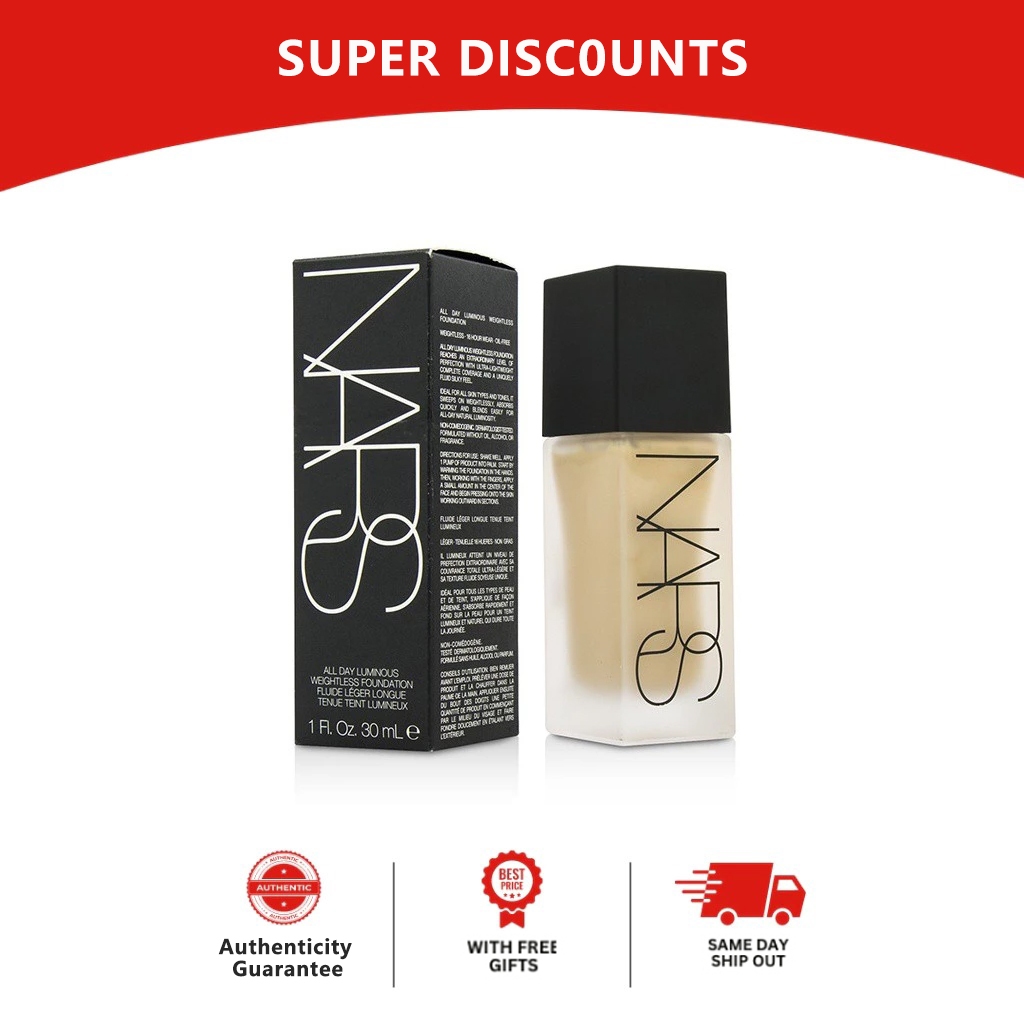 NARS Light Reflecting Foundation 30 ml.ครีมรองพื้น นาร์ส เชียร์ โกล์ว ฟาวน์เดชั่น