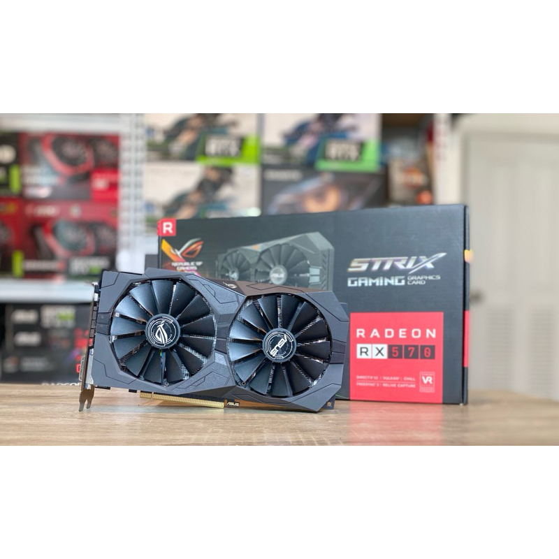 ASUS RX570 4GB STRIXสภาพสวย