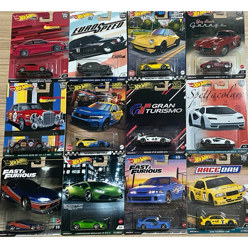 🔥1:64 HOT WHEELS PREMIUM 🔥