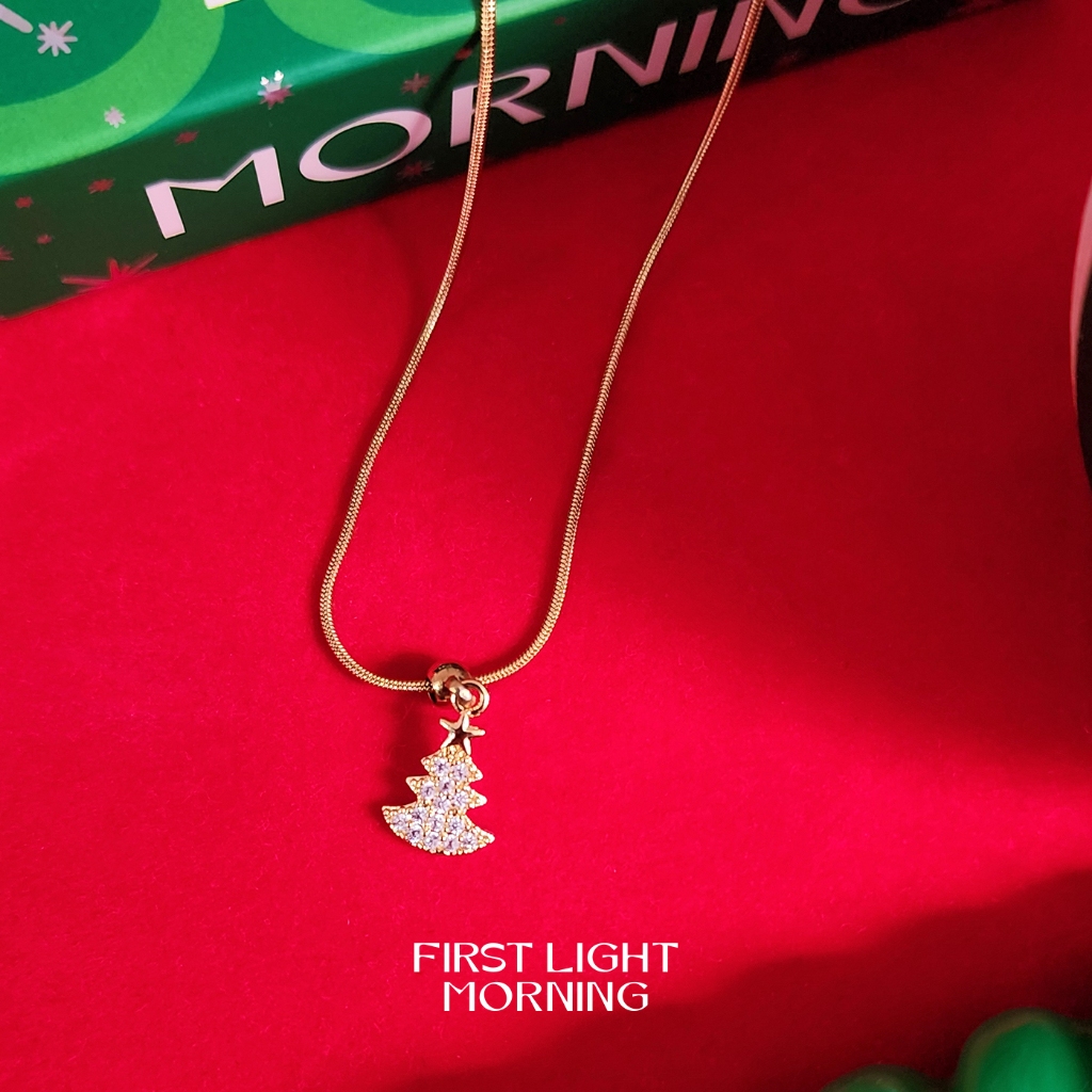 Xmas Necklace & Charm (สร้อยลายใหม่) สร้อยคอ พร้อมจี้