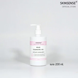 SKINSENSE : Mild Cleansing Gel เจลล้างหน้า สำหรับผิวแพ้ง่าย 200 ml. , 500 ml., 1,000 ml