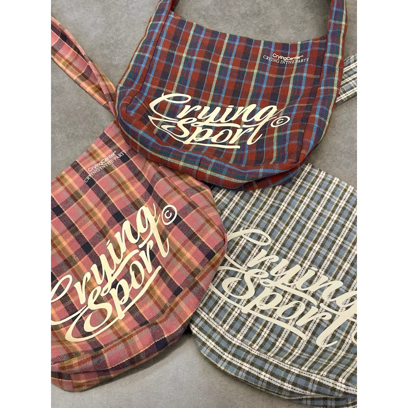 CryingCenter กระเป๋าผ้าแคนวาสใบใหญ่ Japanese Scott Canvas Bag