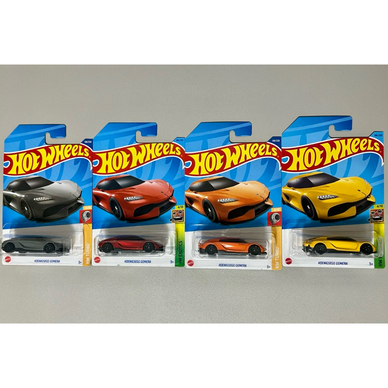 Hotwheels KOENIGSEGG GEMERA ( 4 คัน )