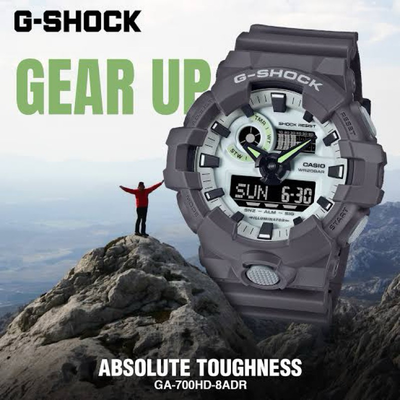 G-SHOCK รุ่น GA-700HD-8A ของแท้100% ประกันศูนย์ไทย 1 ปี #นาฬิกาผู้ชาย