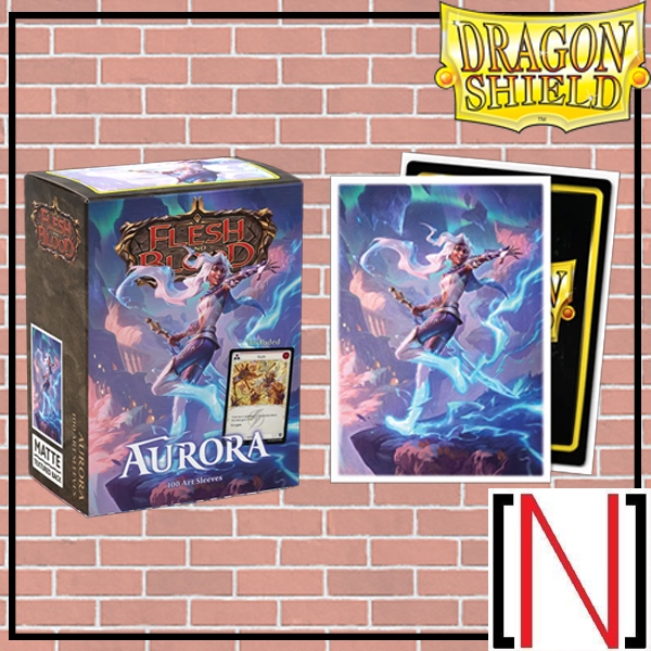 [Sleeve][ซองใส่การ์ด] Dragonshield - Art FnB Aurora [Dragon shield][MTG][FFTCG][Summoner][Pokemon]