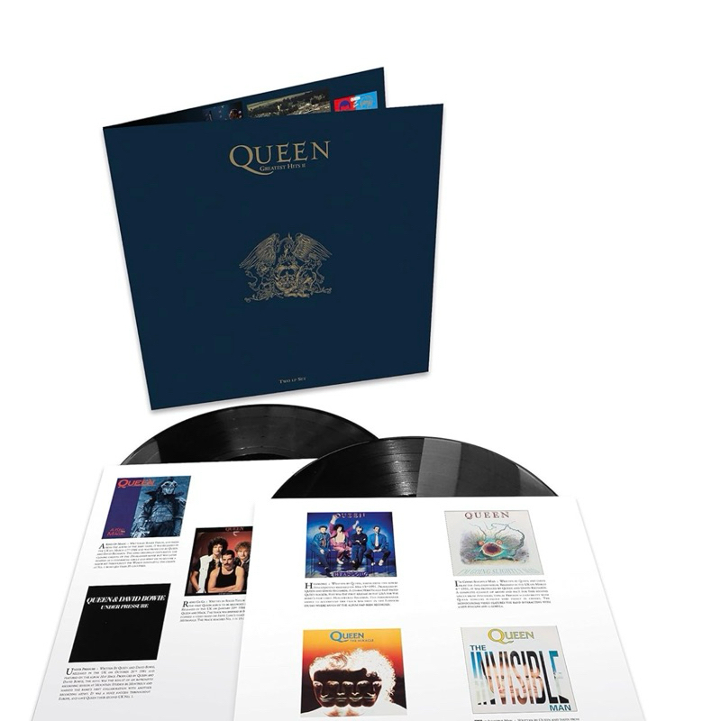 (พร้อมส่ง)แผ่นเสียง​ Queen​ Greatest​ Hits​ II / 2 × Vinyl, LP, Compilation, Remastered, US มือหนึ่ง