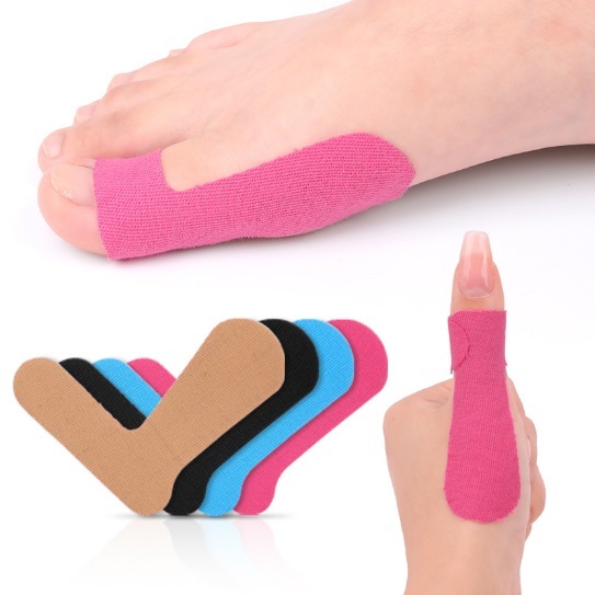 (T9) Kinesiology Tape เทปพยุงกล้ามเนื้อ ใช้บริเวณ นิ้วมือหรือนิ้วเท้า 10ชิ้น