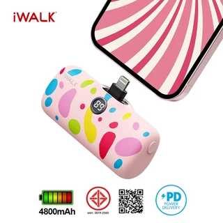 iWALK LinkPod Pro5000PL: Candy แบตสำรองไร้สายใช้ได้กับ iPhone เกือบทุกรุ่น *ยกเว้น iPhone16,15*