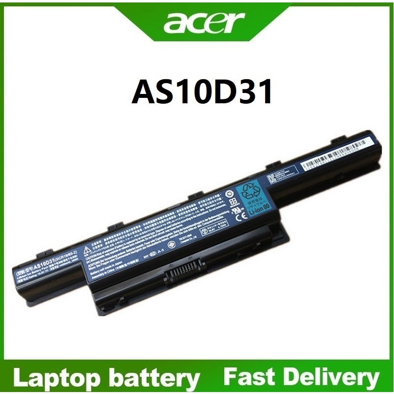 Acer Battery Notebook 10.8V แบตเตอรี่ โน๊ตบุ๊ค AS10D31 AS10D3E AS10D41 AS10D51 AS10D61 AS10D71 AS10D73 ของใหม่ 100%