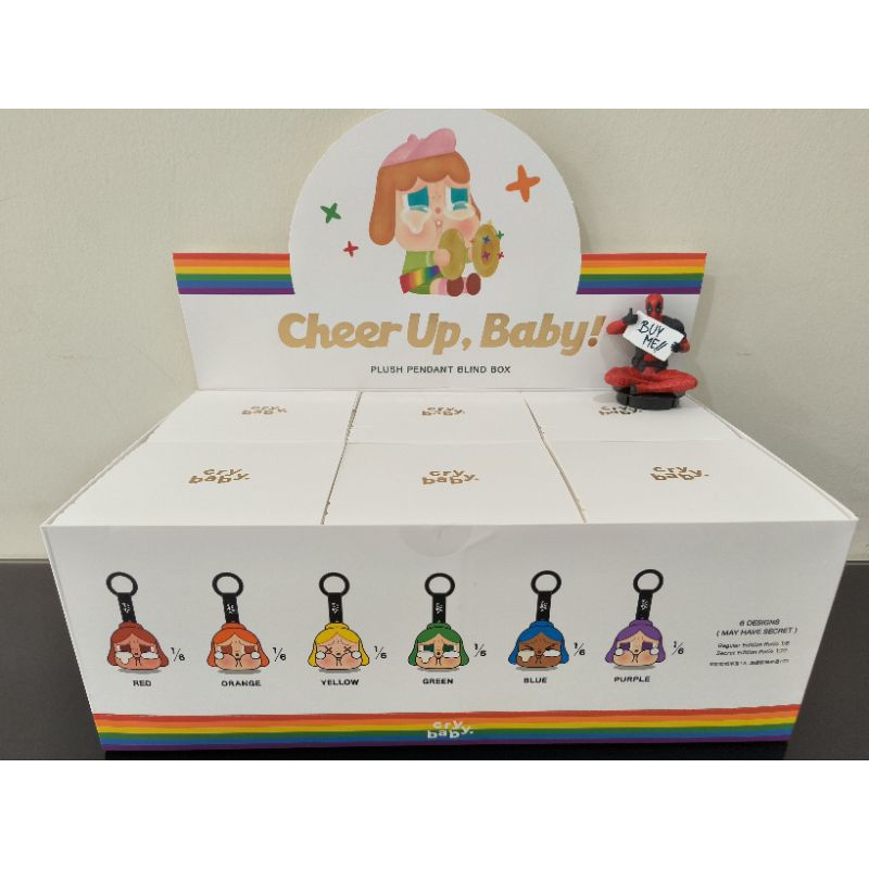 CRYBABY CHEER UP, BABY! SERIES-Plush Pendant Blind Box
