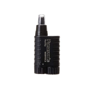 Panasonic เครื่องเล็มขนจมูก รุ่น ER-115KPL สำหรับขนจมูกและขนหู ตัวเครื่องกันน้ำ แบตเตอรี่ AA 1 ก้อน