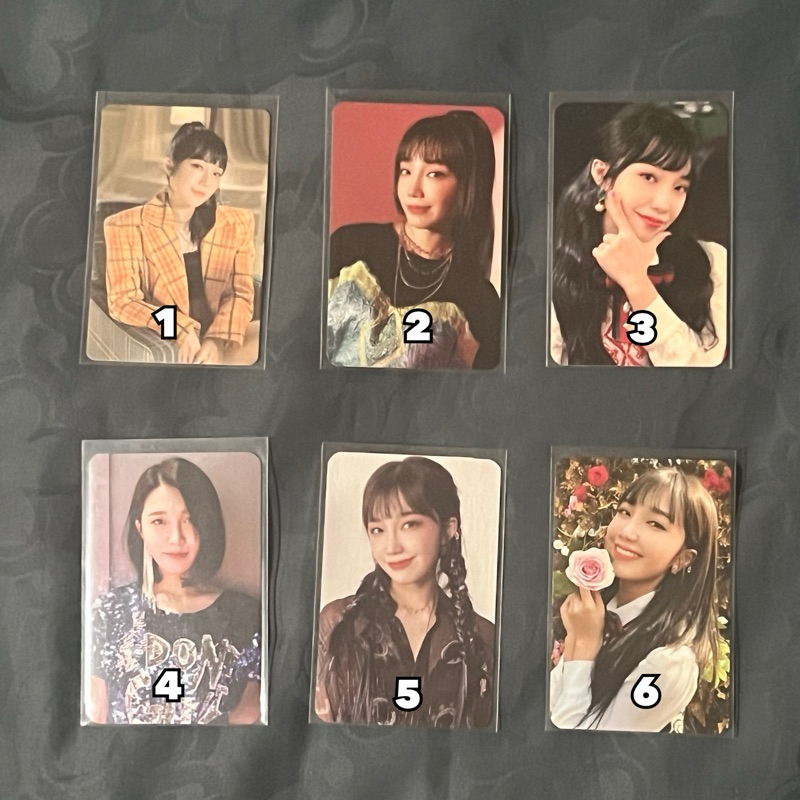 การ์ดอัลบั้ม อึนจี Apink