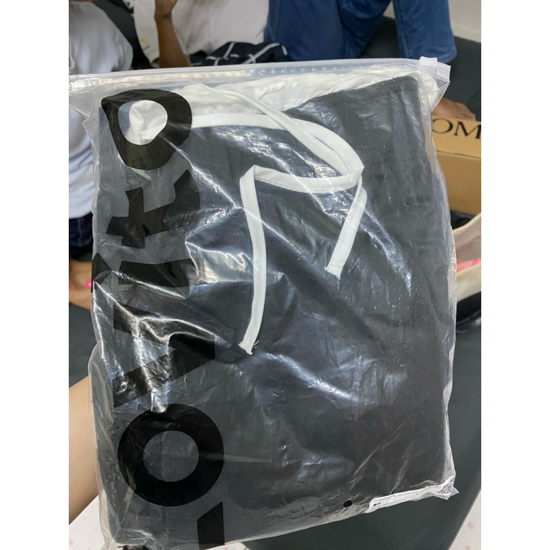 กางเกงขายาว Lovito สีดำ