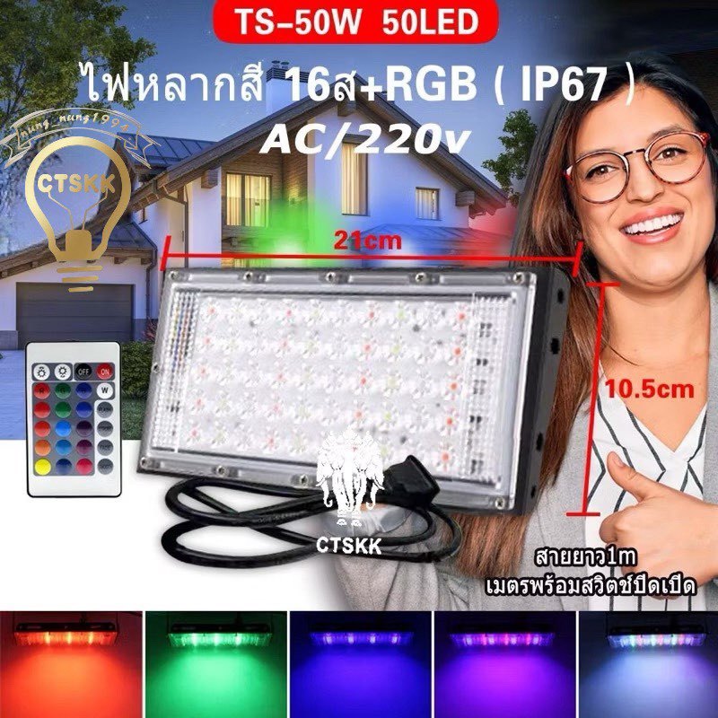 ไฟสปอร์ตไลท์ sport light LED 80W💡