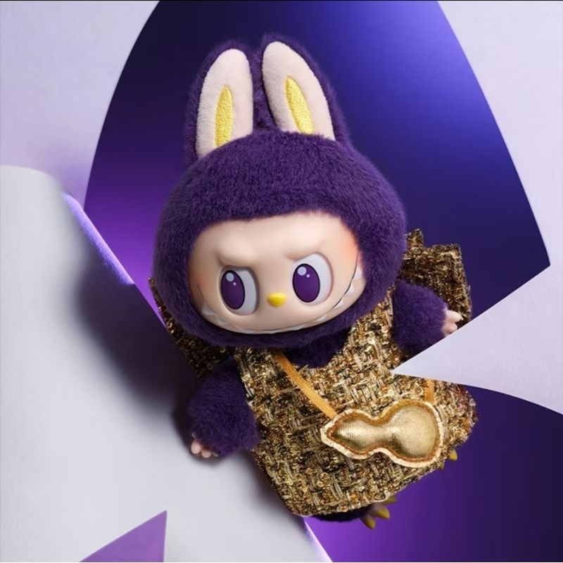 พร้อมส่งในไทย แท้ POP MART LABUBUx PRONOUNCE- WINGS OF FORTUNE Vinyl Plush Hanging Card (ใช้โค้ดช้อปปี้/แฟชั่นได้)