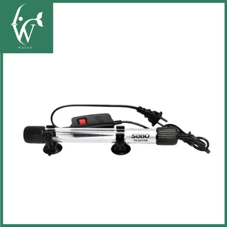 หลอดไฟ UV SOBO 11W. Lamp (กล่องขาว) หลอดยูวีฆ่าเชื้อโรค กำจัดแบคทีเรีย ทำให้น้ำใสไม่เกิดน้ำเขียว