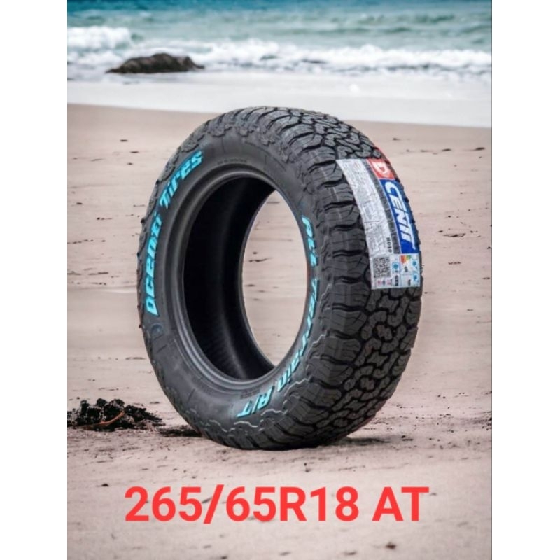 265/65/18 DCENTI ดอกยางAT ยางผลิตไทยปี2026ยางวิ่งได้ทั้งถนนลาดยางและถนนลูกรังจัดโปรโมชั่นลดราคาพิเศษ(ราคาต่อ1เส้น)