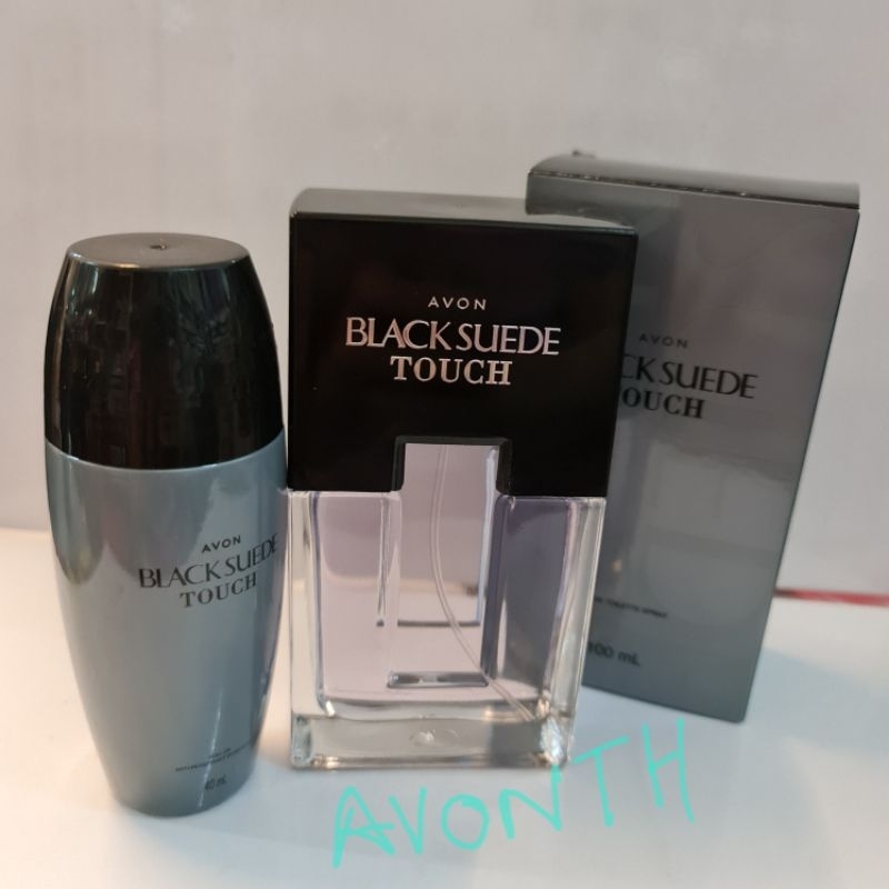 เอวอน Black Suede touch เออเดอทอยเล็ตโคโลญจน์สเปรย์ 100 ml.