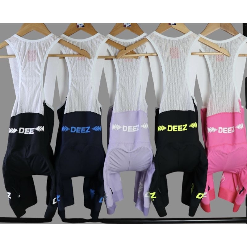 (หญิง)DEEZJERSEY BIB SHORT กางเกงปั่นจักรยาน เอี้ยมปั่นจักรยาน