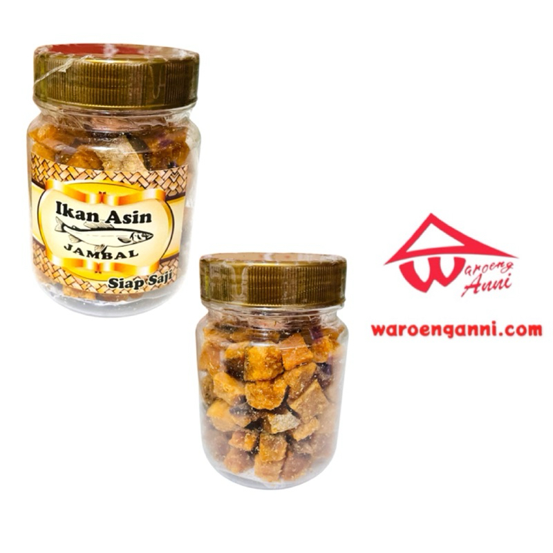 Indonesia Ikan Asin Jambal Goreng , 110 gram / Salted Giant Catfish Fried