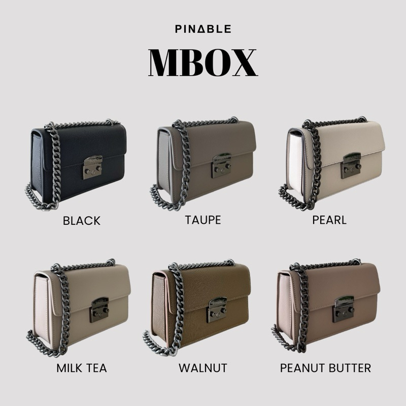 PINABLE รุ่น MBox (6สี) อะไหล่เงา