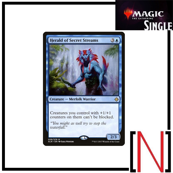 [MTG][Single][XLN] Herald of Secret Streams ระดับ Rare [ภาษาอังกฤษ]