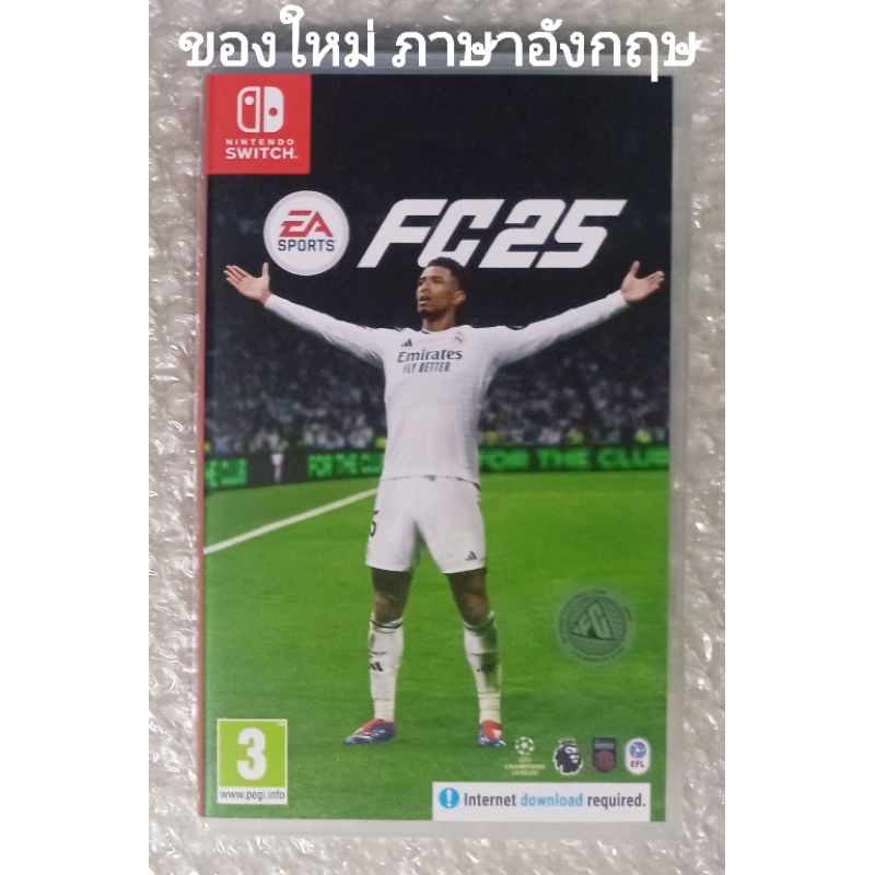 มือ1 EA SPORTS FC 25 ภาษาอังกฤษ NINTENDO SWITCH EN FIFA25 FIFA2025 2025 FOOTBALL ฟีฟ่า FC25 FC2025 S