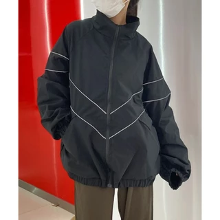 MCTE เสื้อแจ็กเก็ต กันลม แฟชั่นฤดูใบไม้ร่วง สำหรับผู้ชาย และผู้หญิง R6637
