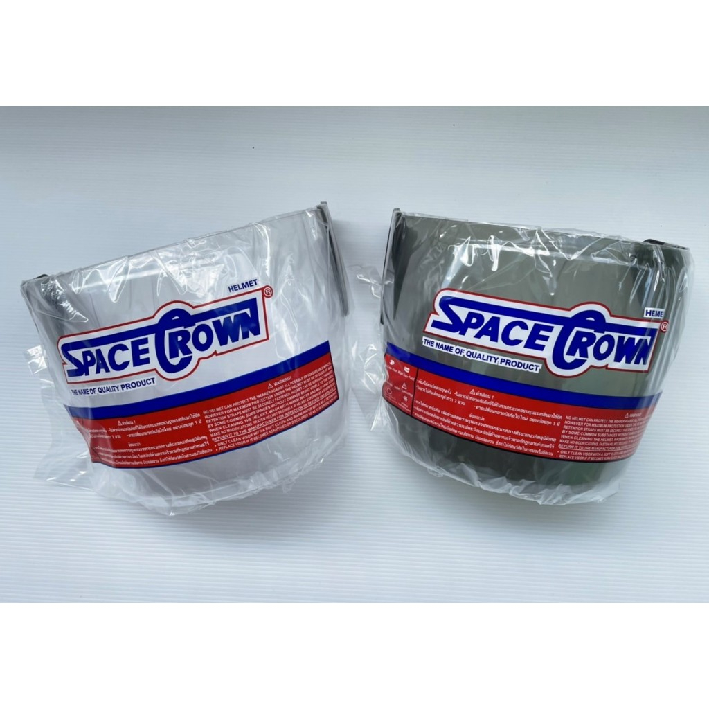หน้าหมวก Spacecrown รุ่น Vision มี 2 สี