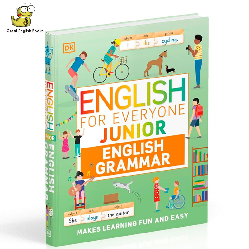 (ใช้โค้ดรับcoinคืน10%ได้) *Original* DK English for Everyone Junior English Grammar