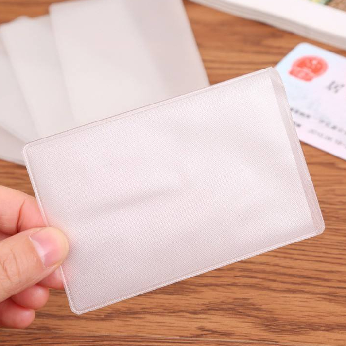 ขายส่ง ซองใส่บัตรแบบใส ขนาด 9.2cmx6cm.ซองใส่บัตร  #A179