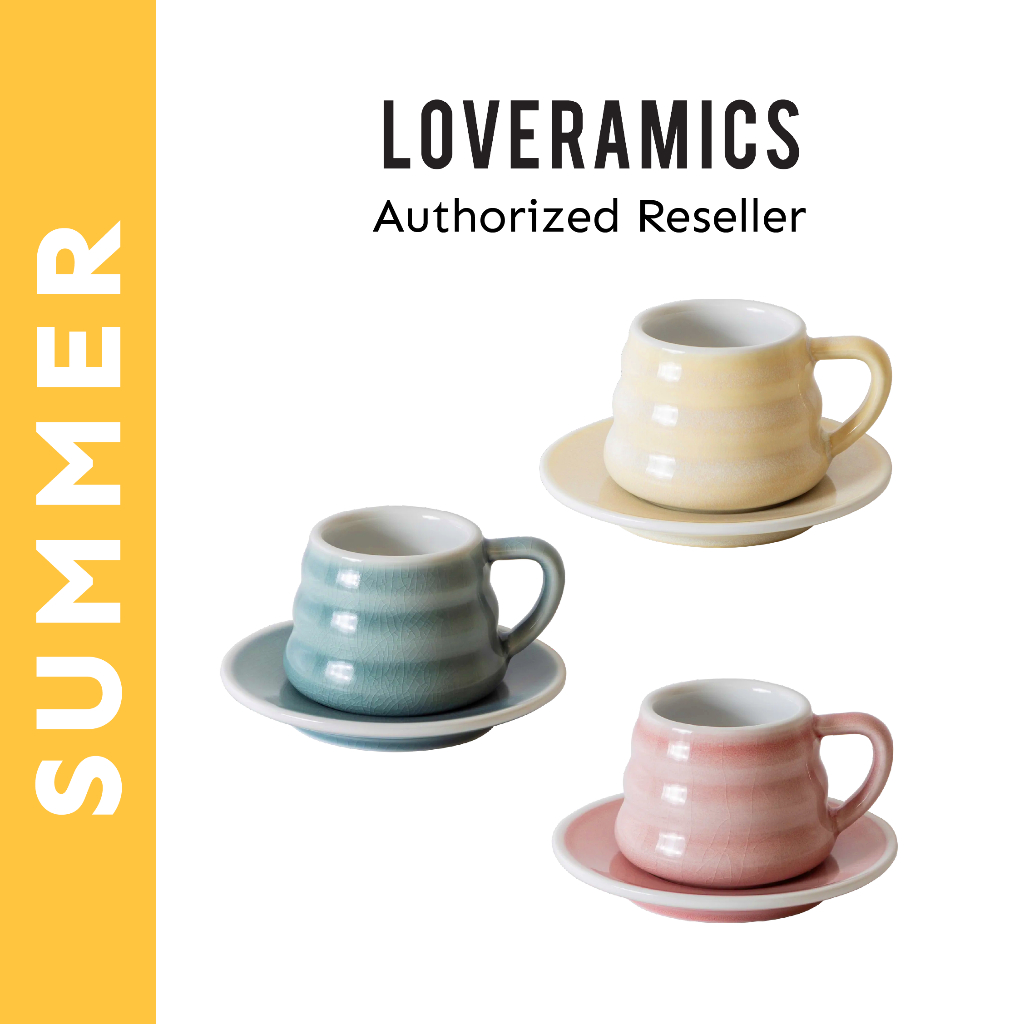 Loveramics ชุดแก้วกาแฟเซรามิค รุ่น Ibrik Coffee Cup And Saucer