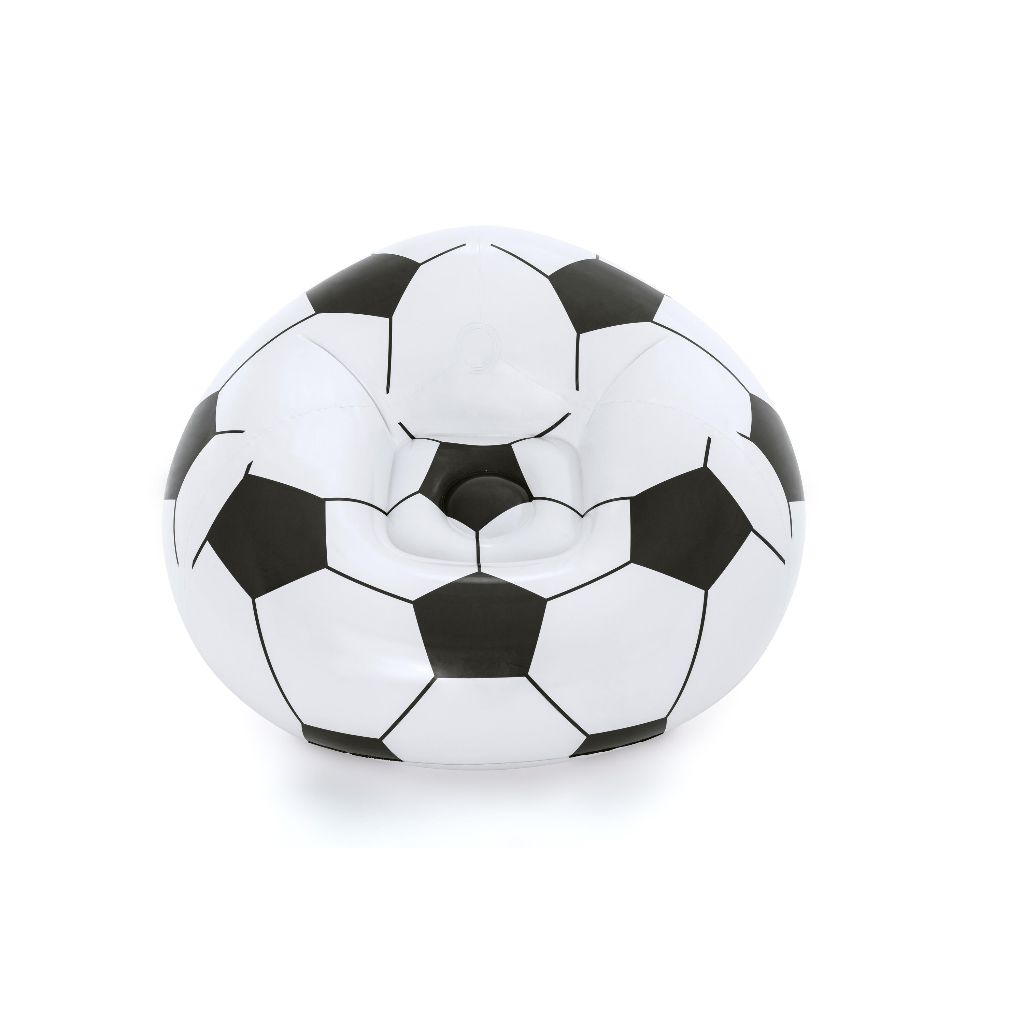 Bestway(เบสเวย์) 75010 โซฟาเป่าลม ขนาด 114 x 112 x 66 ซม. Beanless Soccer Ball