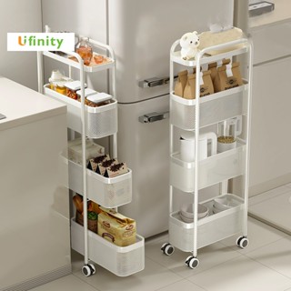 Lifinity ชั้นวางเครื่องสำอาง ชั้นวางของในครัวมีล้อ 3/4/5ชั้น…