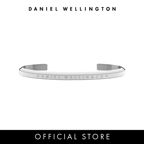 (ทักแชทรับโค้ด) Daniel Wellington กำไลข้อมือ CLASSIC BRACELET Size L สีเงิน