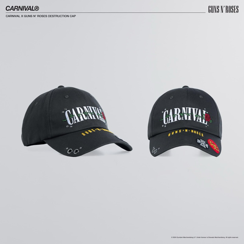 [พร้อมส่ง แท้💯] หมวก CARNIVAL® x Guns N' Roses Part 2