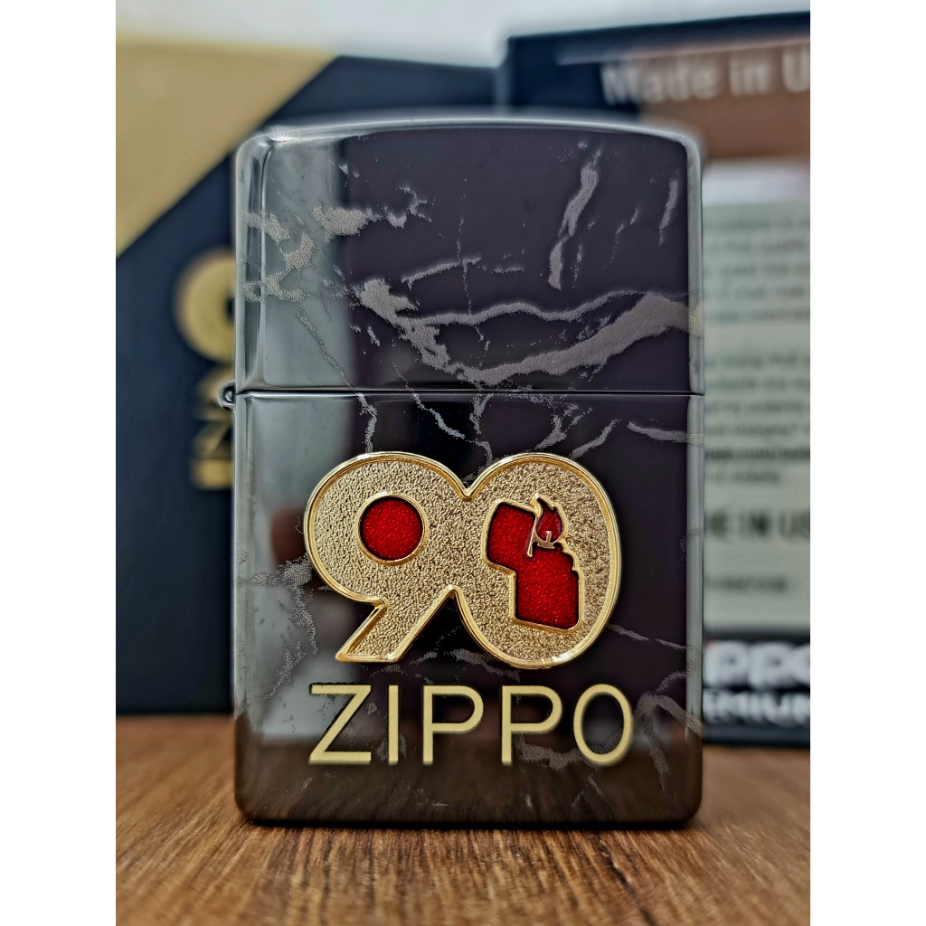 Zippo 90th Anniversary แท้ 100% USA