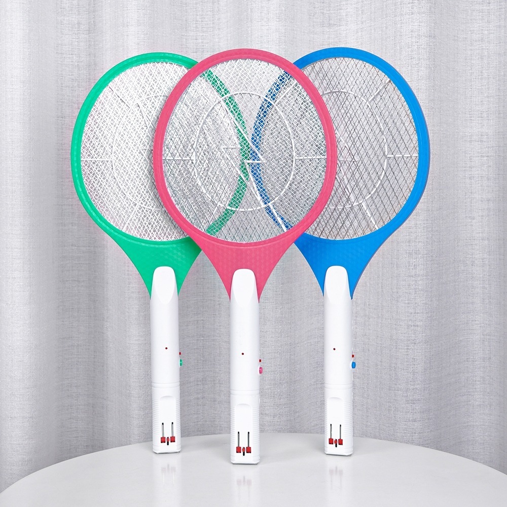 ไม้ตียุง ไม้ช็อตยุง ที่ตียุง ขาเสียบชาร์จในตัว คละสี 100%ปลอดภัย รุ่นใหม่ คุณภาพสูง คละสี [จัดส่งจากกรุงเทพฯ 24 ชม] - รูปที่ 5