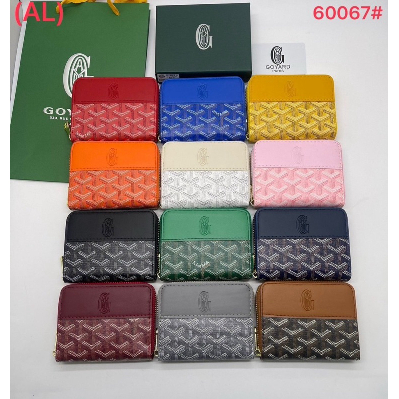 กระเป๋าสตางค์ ใส่บัตรใส่เหรียญ กระเป๋า ใส่เงิน มี 12 สี งามดี พร้อมส่ง พร้อมกล่อง