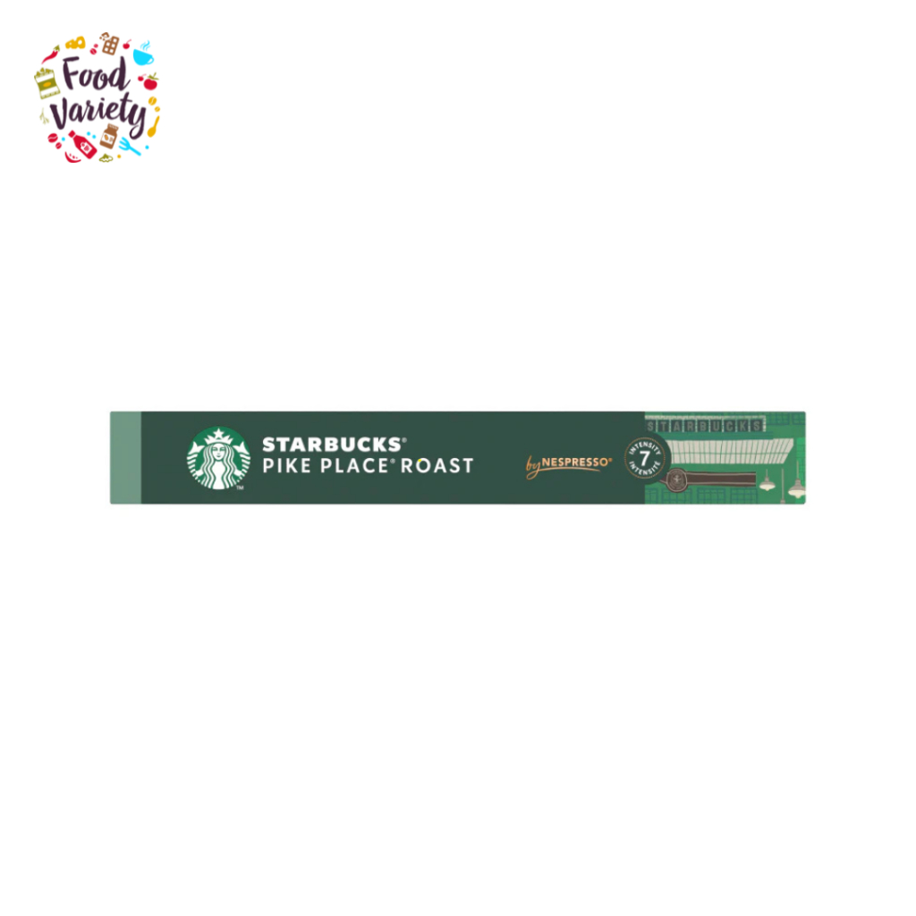 [BestBefore-18Dec2025]Starbucks Nespresso Pike Place Roast Lungo Coffee 10 Pods 53g