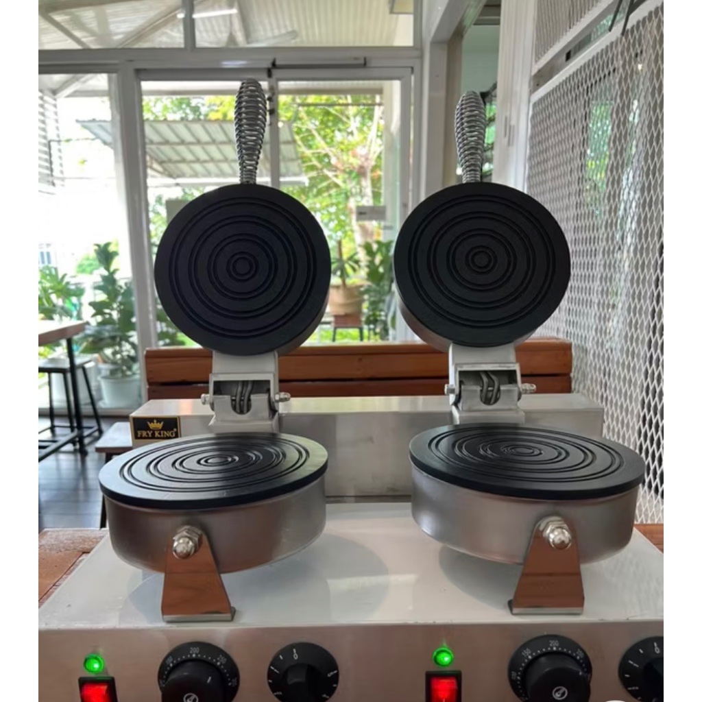 FRY KING เตาทองม้วนไฟฟ้า 2 ถาด รุ่น FR-2 (เครื่องทำทองม้วนคู่) - รูปที่ 4