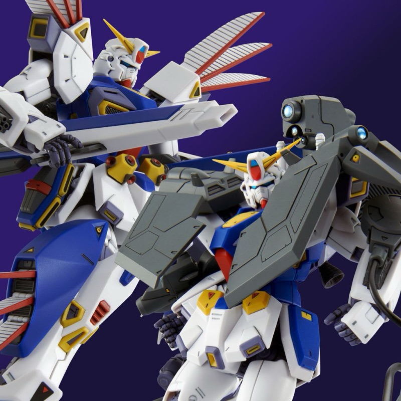 (พร้อมส่ง ชุดแต่งไม่มีหุ่น) BANDAI MG 1/100 Mission Pack R-Type & V-Type For Gundam F90 PREMIUM BAND