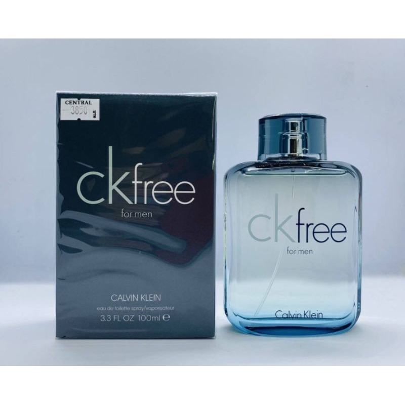 (พร้อมส่ง) น้ำหอมของแท้ 100% หอมเย็นสดชื่นมาก 🌊⛵️Calvin Klein ( Ck) Free For Men Eau De Toilette