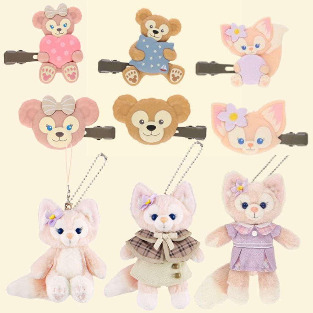 Duffy and Friends กิ๊บติดผม สินค้าน่ารักสุดคิ้วจาก Tokyo Disney Sea Resort
