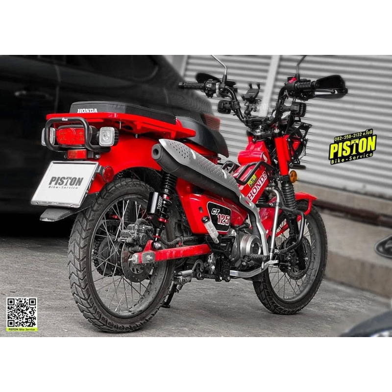 ล็อตใหม่ล่าสุด! โช๊คหน้า-หลัง CT125 YSS ( พร้อมปรับเซ็ตสูตรช่างโยชิ by Pistonbike