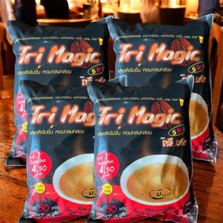 Coffee Tri Magic(ห่อใหญ่) 4ห่อ=200ซอง (สินค้าเข้าใหม่ทุกอาทิ…