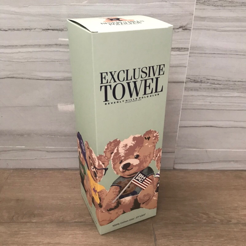 ผ้า ผ้าขนหนู แบบ ผ้าเช็ดตัว แบรนด์ polo ของใหม่ มือ 1