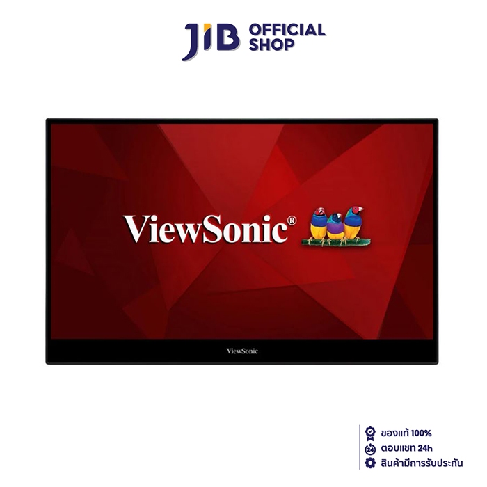PORTABLE MONITOR (จอมอนิเตอร์พกพา) VIEWSONIC TD1655 - 16 INCH IPS FHD 60Hz USB-C TOUCH SCREEN