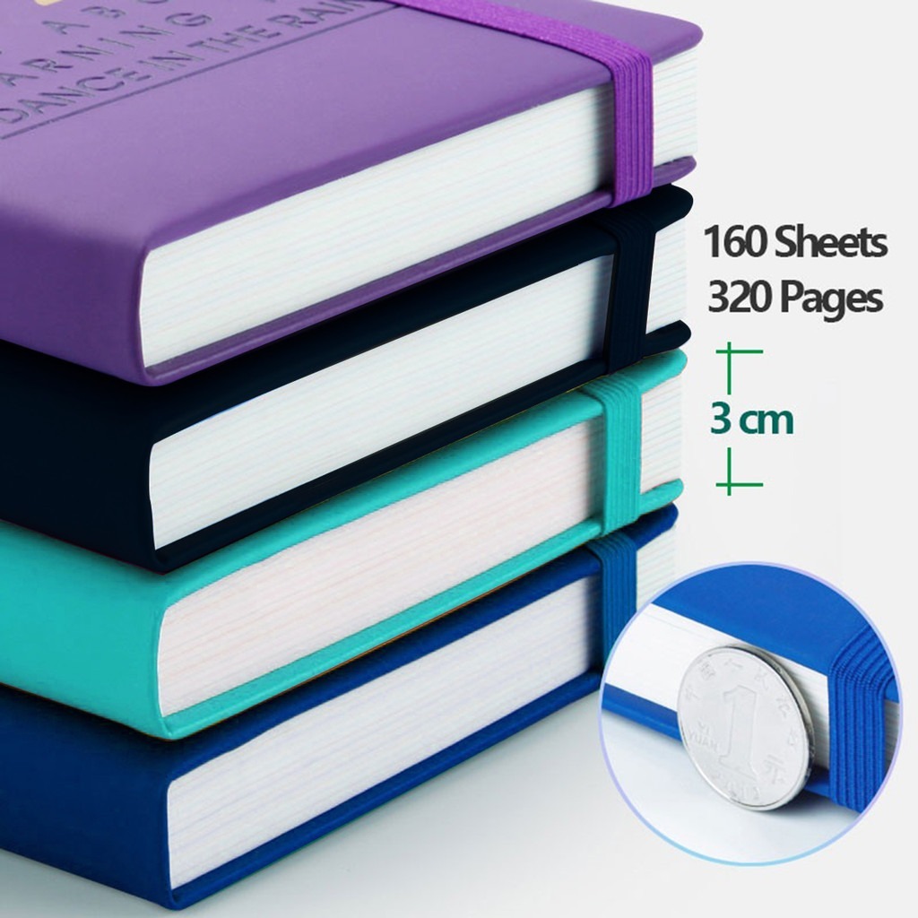 2026 รายสัปดาห์ & รายเดือน Planner A5 โน้ตบุ๊คภาษาอังกฤษภายใน 100 GSM กระดาษ PU หนังปกแข็ง Agenda ตารางคริสต์มาสของขวัญเ - รูปที่ 3