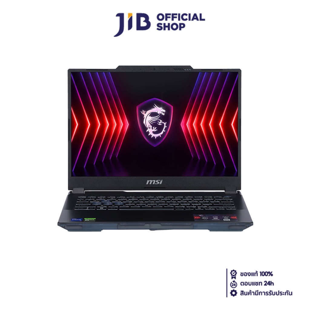 NOTEBOOK (โน้ตบุ๊ค) MSI CYBORG 14 A13VF-064TH (TRANSLUCENT BLACK)